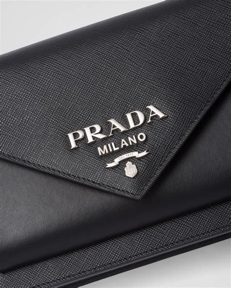 prada saffiano envelope mini bag